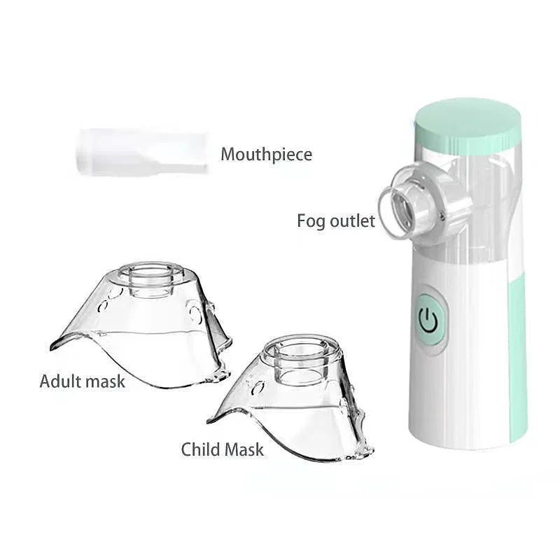 Medical Silent Mesh Nebulizer Handheld Asthma Inhaler Atomizer Children Health Care Mini Portable Nebulizer Humidifier