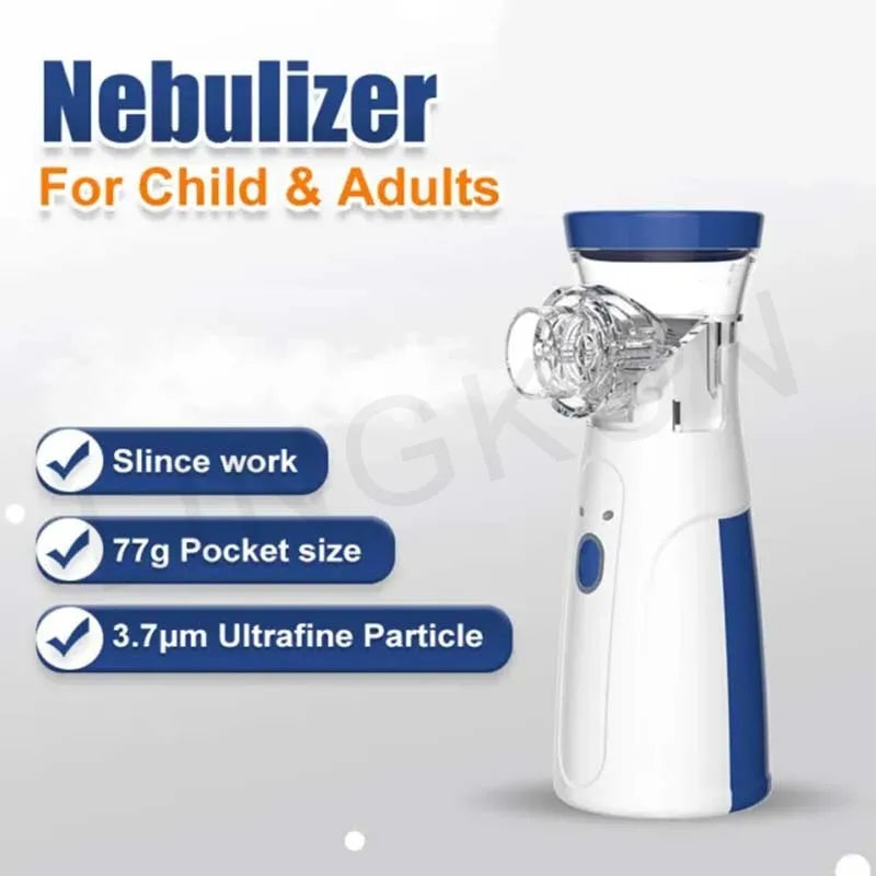 Medical Silent Mesh Nebulizer Handheld Asthma Inhaler Atomizer Children Health Care Mini Portable Nebulizer Humidifier